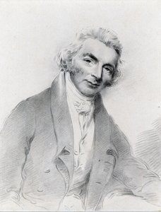 William Smyth (graphite et craie sur papier) - Joseph Slater